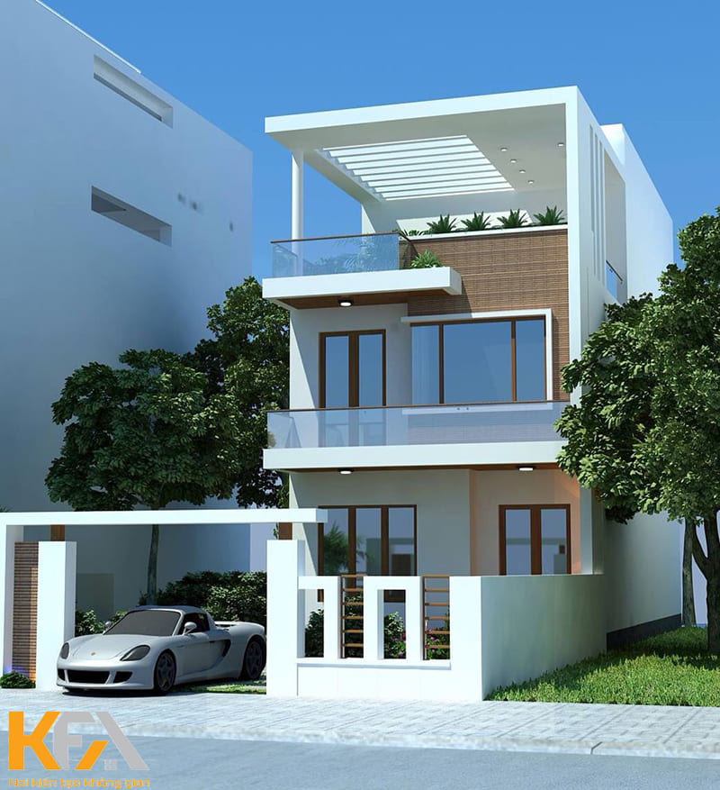 Nhà mái bằng rất được yêu thích hiện nay vì giá thành rẻ