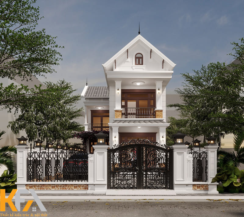 Mẫu nhà chữ L phù hợp với gia đình đông thành viên