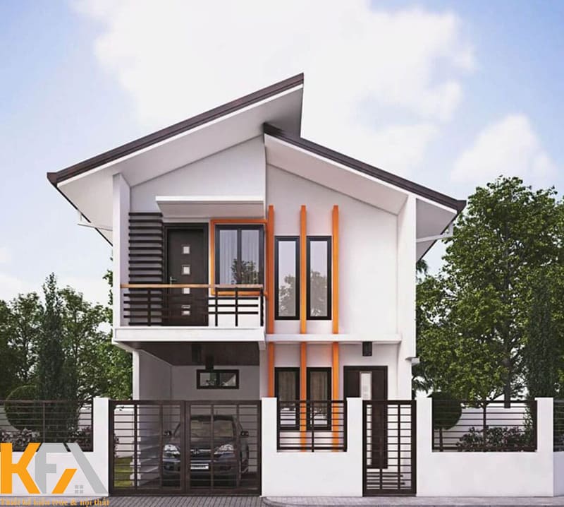 Thiết kế tuy không có sự đối xứng nhưng mang lại giá trị thẩm mỹ rất cao