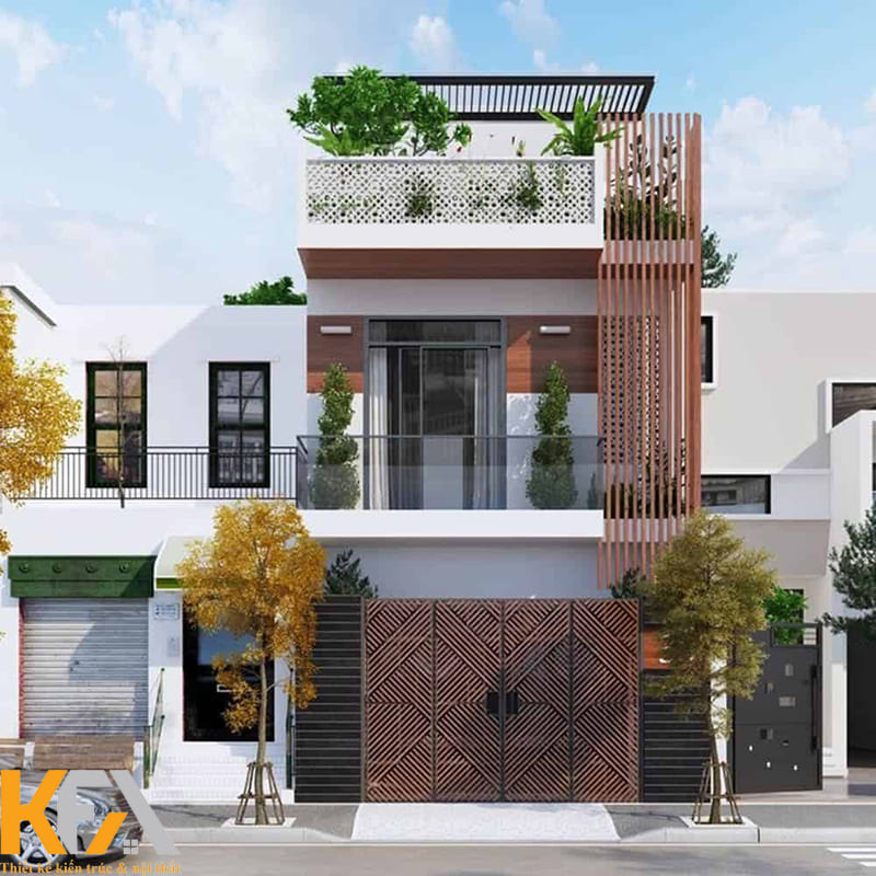 Tầng tum nên chọn thiết kế mở thông thoáng và đơn giản