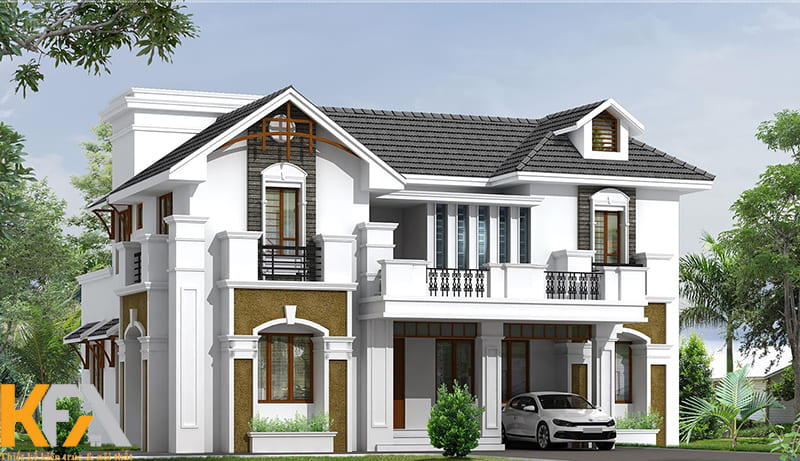 Những ngôi nhà 2 tầng 3 gian giúp mở rộng không gian sống cho cả gia đình