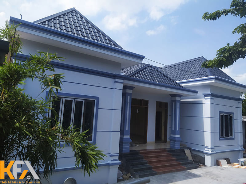 Thiết kế nhà cấp 4 3 gian ở nông thôn