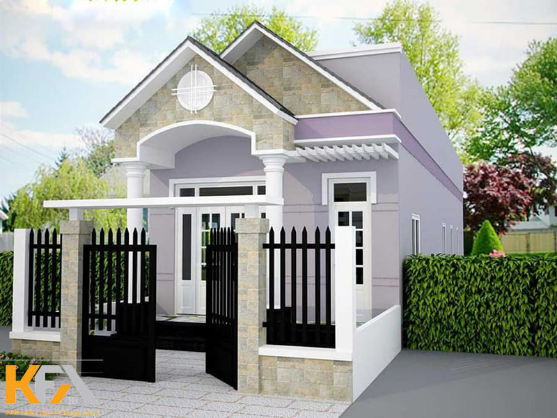 Những mẫu nhà cấp 4 300 triệu với gác lửng sẽ giúp nhà bạn có thêm không gian sinh hoạt