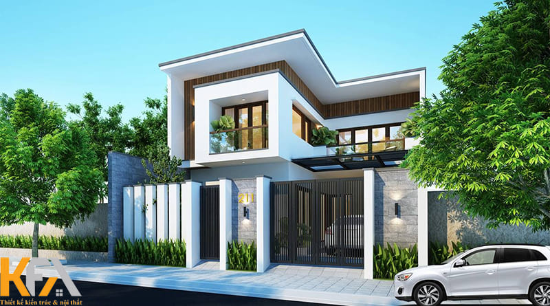Xây nhà chữ L hiện nay đang trở thành xu hướng được nhiều người theo đuổi