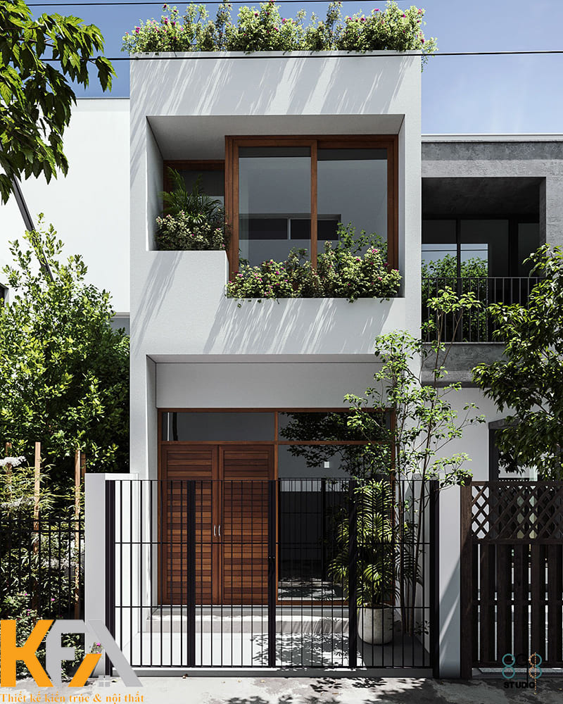 Ưu tiên sử dụng chất liệu kính và thiết kế gần gũi với thiên nhiên