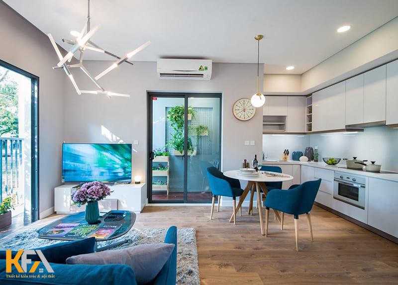 Đừng quên lắp thêm một chiếc máy hút mùi để không khí được thanh lọc hơn nhé