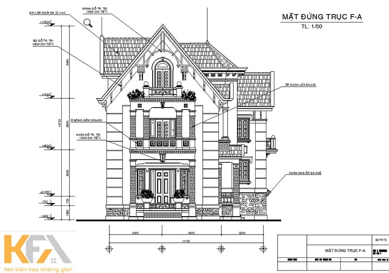 Bản thiết kế nhà càng phức tạp thì báo giá thi công càng cao
