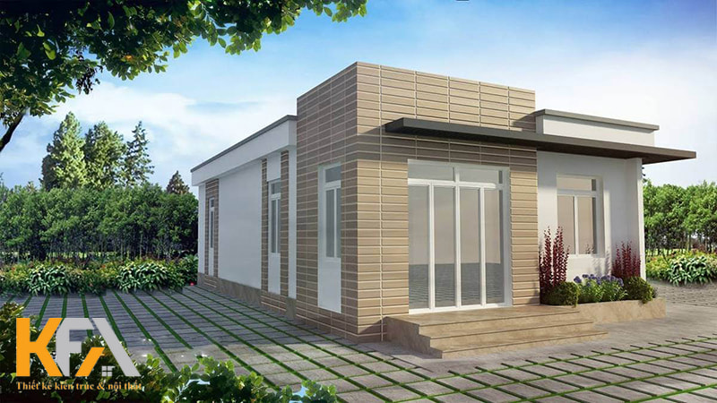 Gia chủ lưu ý thiết kế hệ thống thoát nước hiệu quả trên mái nhà của nhà mái bằng