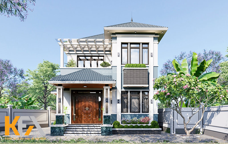 Thiết kế nhà 8x15m theo xu hướng này giúp ngôi nhà đảm bảo được sự thông thoáng, hiện đại