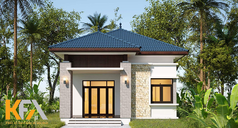 Nhà mái Thái còn có thể kết hợp với đa dạng các phong cách thiết kế khác nhau