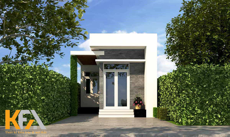 Nhà mái bằng mang đến đặc trưng của kiến trúc hiện đại, trẻ trung