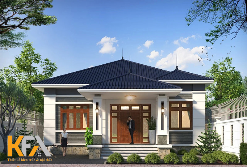 Xu hướng thiết kế nhà 1 tầng sân vườn được nhiều người "bỏ phố về quê" ưa chuộng hiện nay