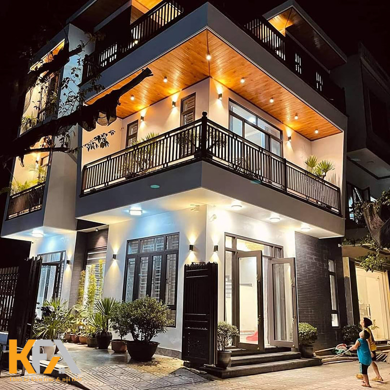 KFA - Đơn vị thiết kế thi công nhà 2 mặt tiền uy tín hàng đầu hiện nay
