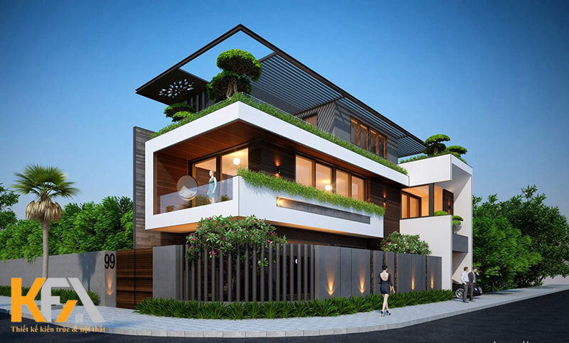 Ngôi nhà 2 tầng giống như 1 khu vườn thu nhỏ giữa lòng thành phố
