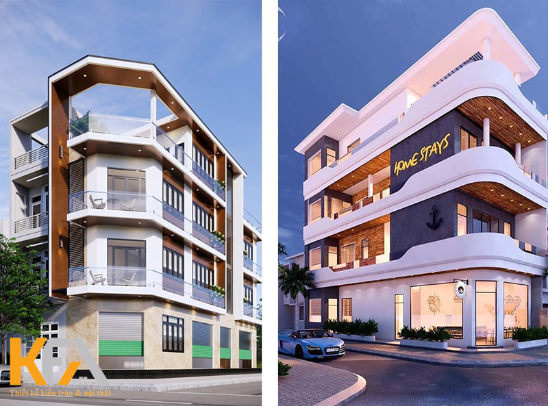 Nhà 2 mặt tiền là những ngôi nhà tọa lạc ở các ngã 3, ngã 4 hay ở vị trí giao nhau giữa 2 con phố