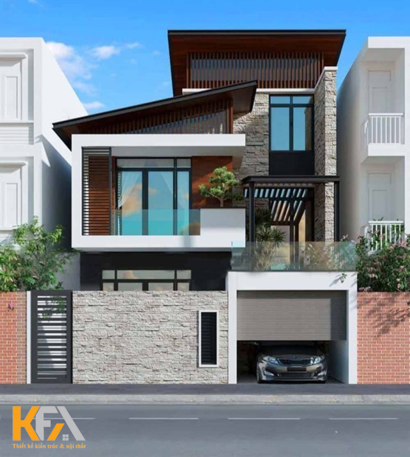 Vì có chiều ngang hẹp và chiều dọc sâu nên khi phân chia tỷ lệ không gian sẽ gặp một số khó khăn nhất định